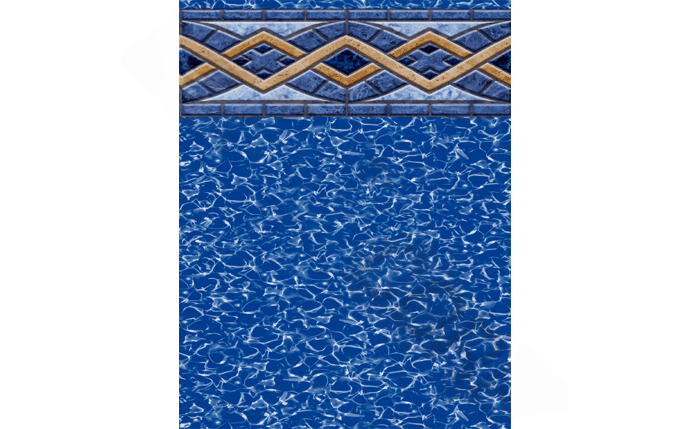 Swimline 15′ x 30′ x 52″ Oval UniBead™/Hung Above Ground Pool Liner Liberty LI153052LTU25
