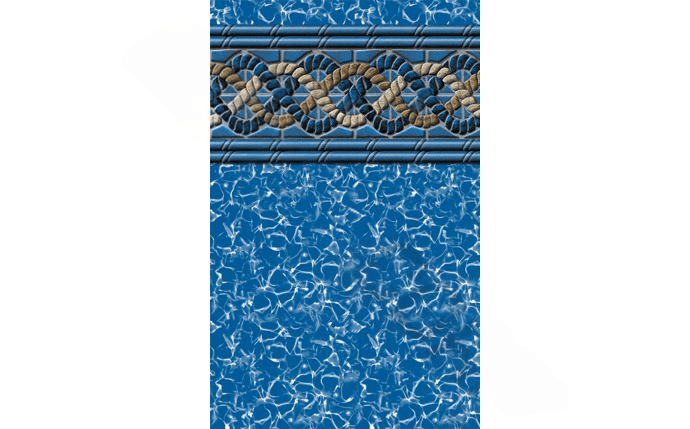 Swimline 15′ x 30′ x 52″ Oval UniBead™/Hung Above Ground Pool Liner Mystri Gold LI153052MGU25