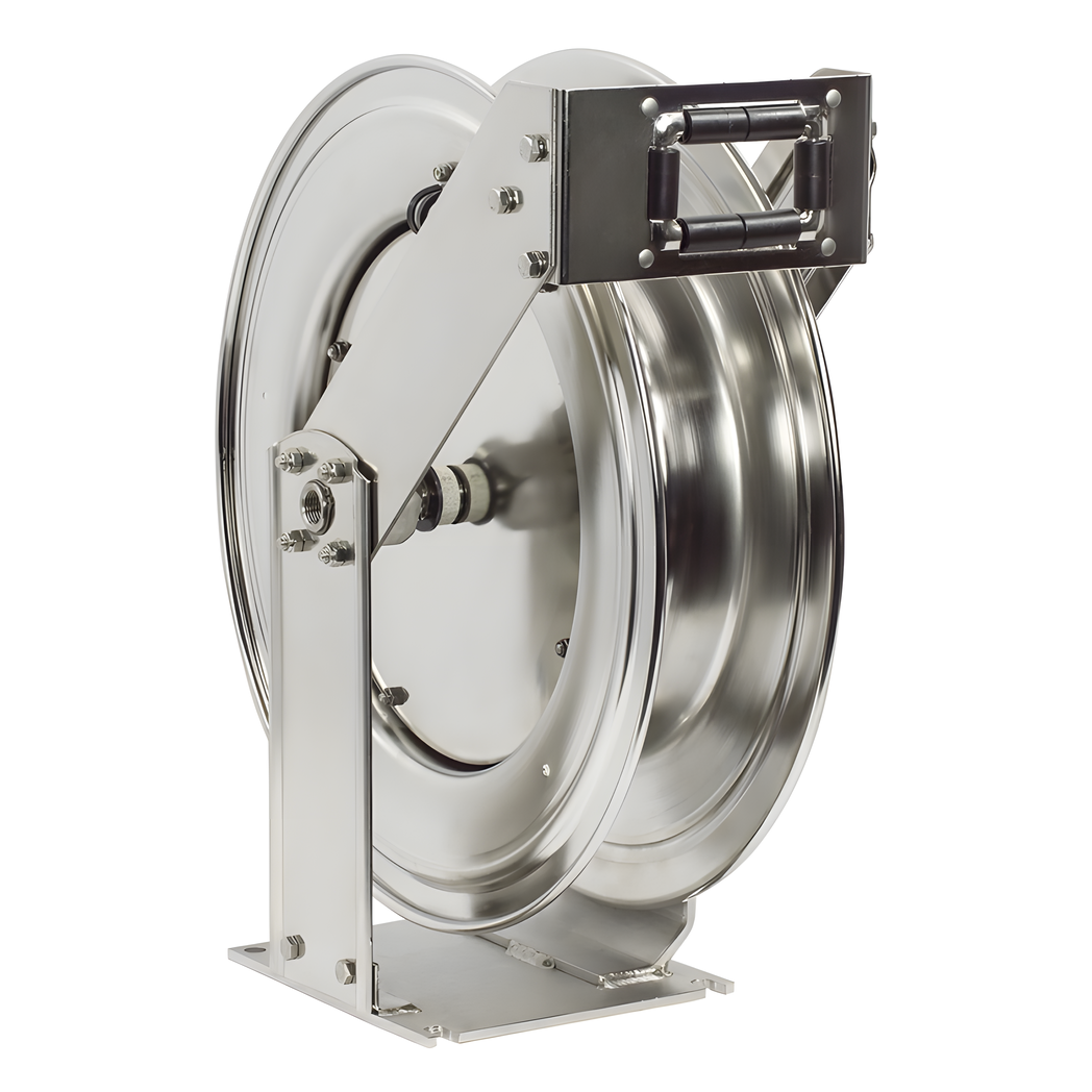 CoxreelsTSHL-N-3100-SSStainless Steel Spring Rewind Air and Water Hose Reel