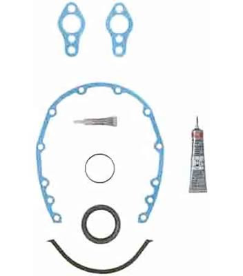 FelPro TCS45165 Timing Cover Gasket Set - Small Block Chevy Sleeve 'n Seal Kit