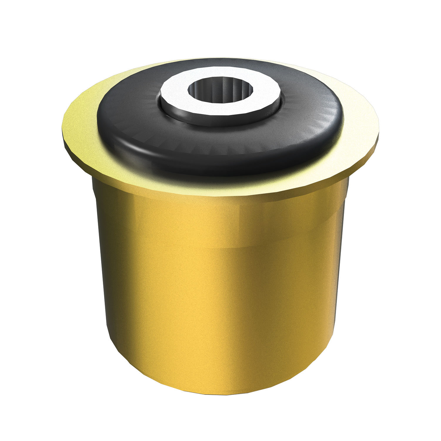Teraflex 4915161 Large Lower Clevite Rubber Bushingfor 97-06 Jeep Wrangler TJ with Adjustable Lower Flexarms