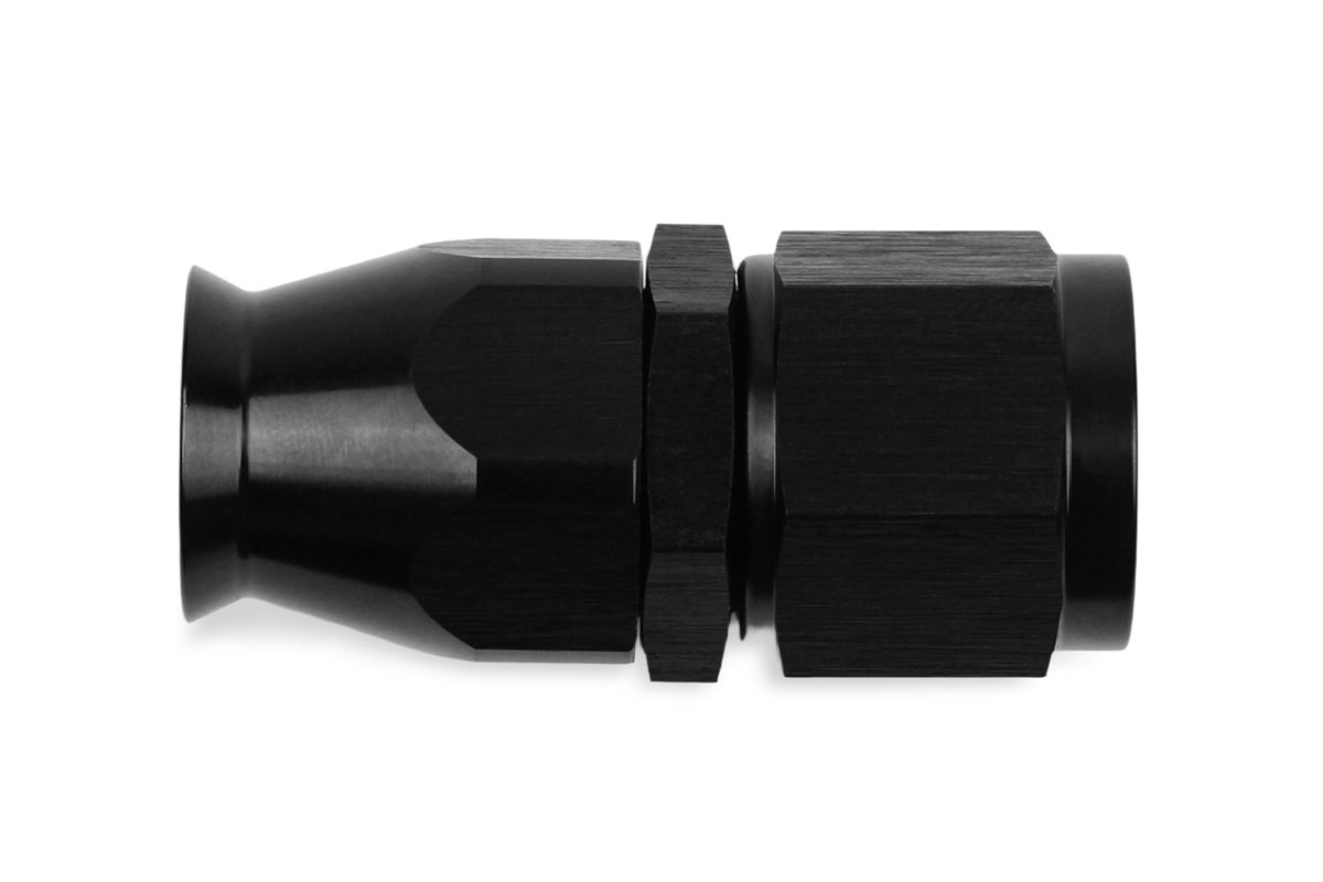 RaceFlux PTFE Straight Hose End Fitting, Aluminum, -8AN