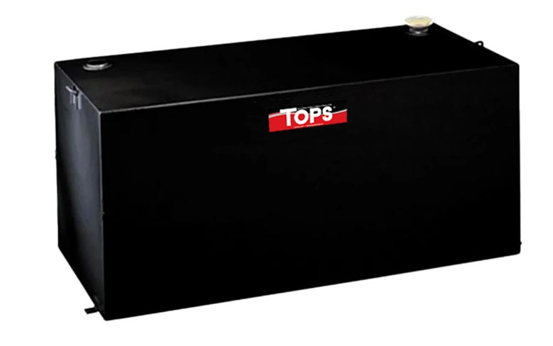 TOPS2753015698 Gallon Rectangular Steel Liquid Storage Tank