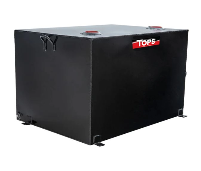 TOPS2753016155 Gallon Rectangular Steel Liquid Storage Tank