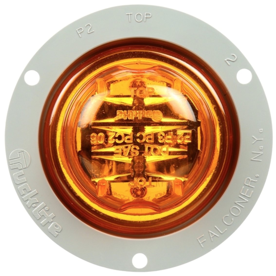 Truck-Lite 10379Y Amber LED Marker Clearance w/Flange