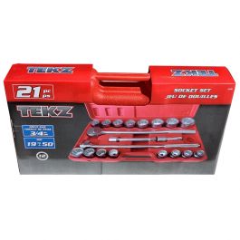 Titan TEKZ 21pc 3/4" Drive Socket Set - Metric