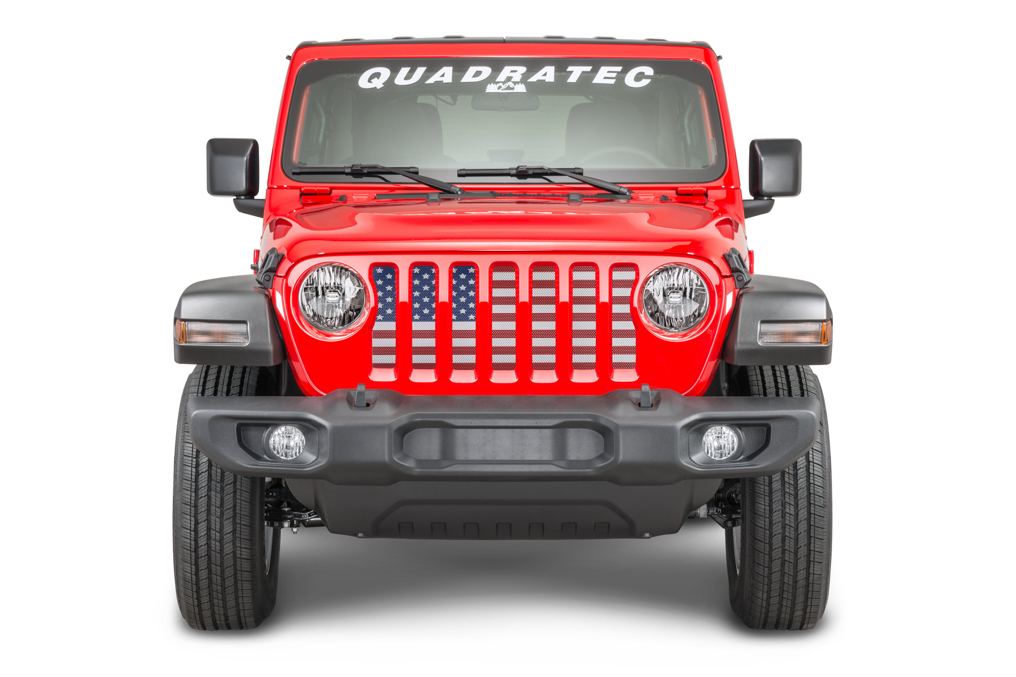 Under The Sun Inserts American Flag Series Grille Insert for 18-23 Jeep Wrangler JL & Gladiator JT