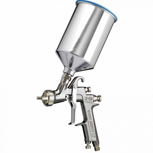 ANEST IWATA 4861 W400LV-134G Classic Plus Series Compliant Gravity Feed Spray Gun with Cup, 1.3 mm Nozzle