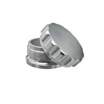 3" Inch Billet 6061 Aluminum Bung & Cap - Choose Color