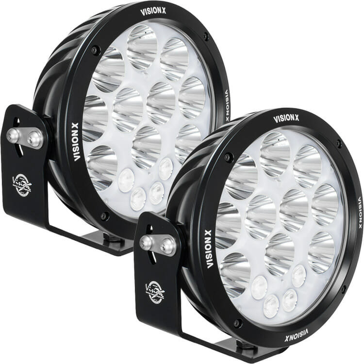 Vision X 1236216 Light Cannon ADV 6.7" LED Light Pair