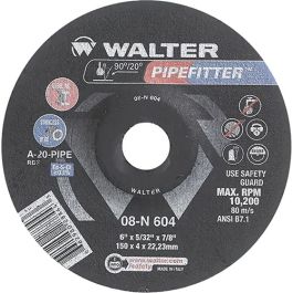 Walter Pipefitter 6" Grinding Wheel