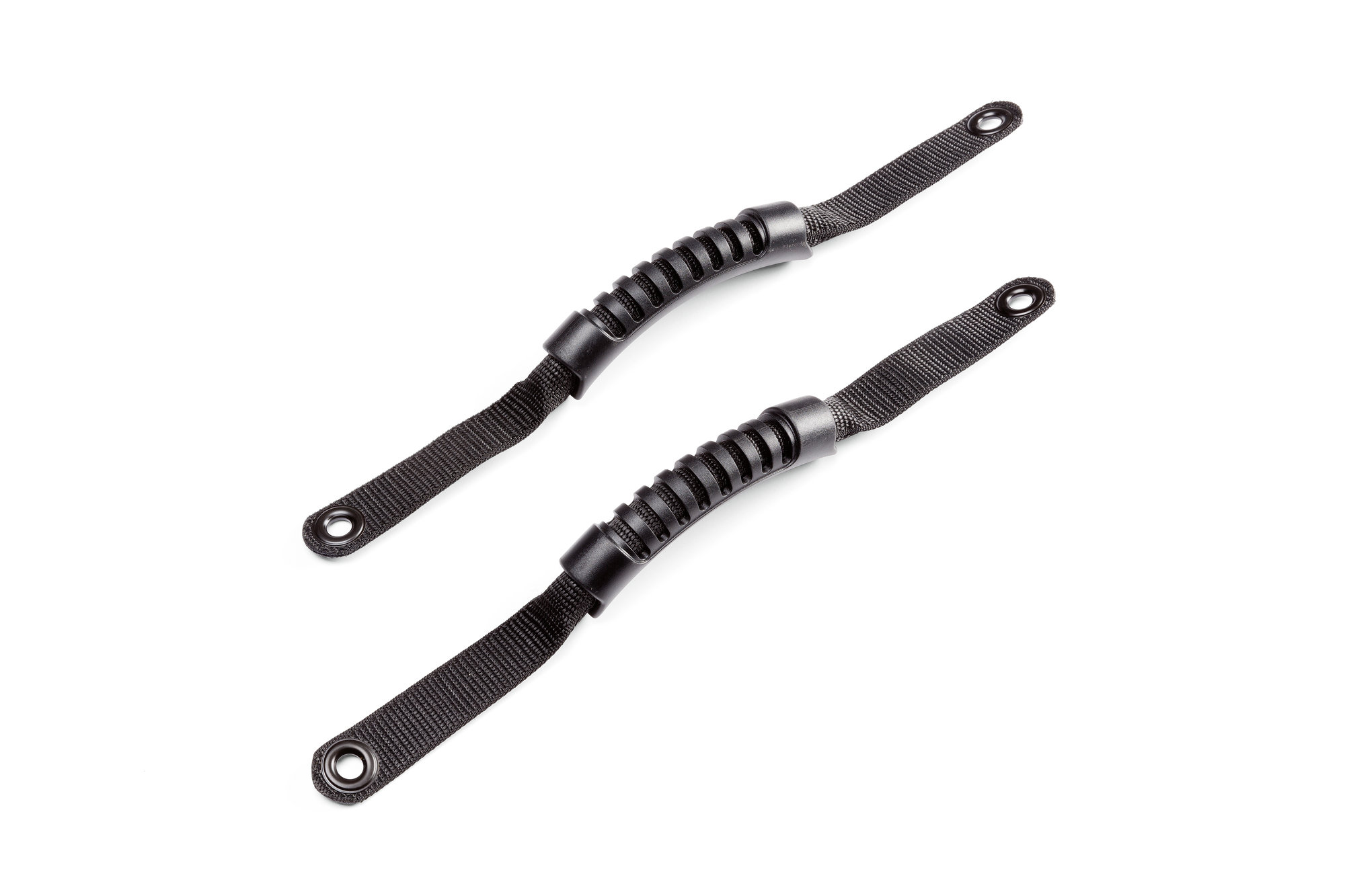 WARN 102654 Rear Rubber Grab Handles for 07-18 Jeep Wrangler Unlimited JK 4-Door