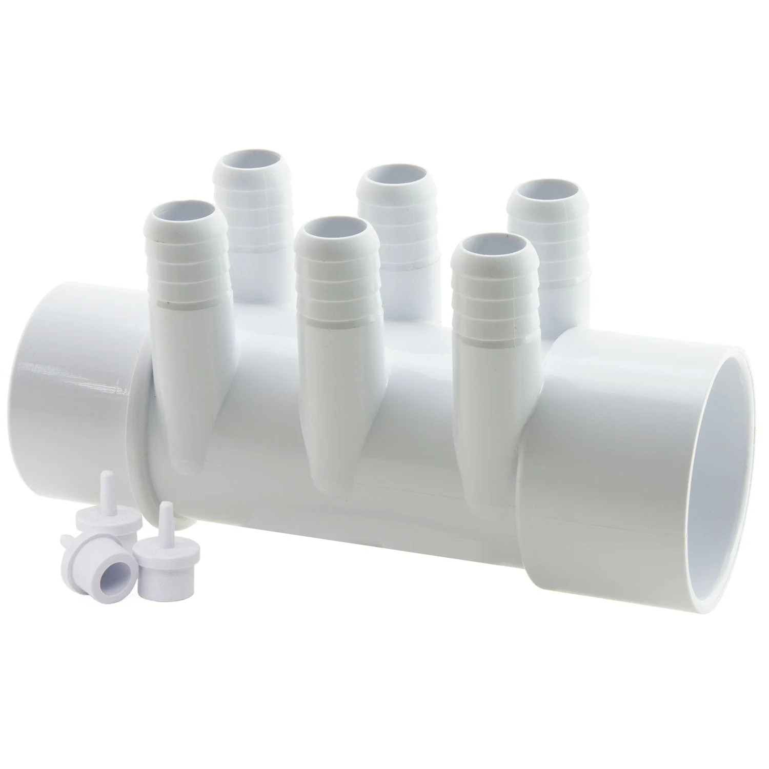 Water Manifold 2″SP x 2″SS (6) ¾” Barbs