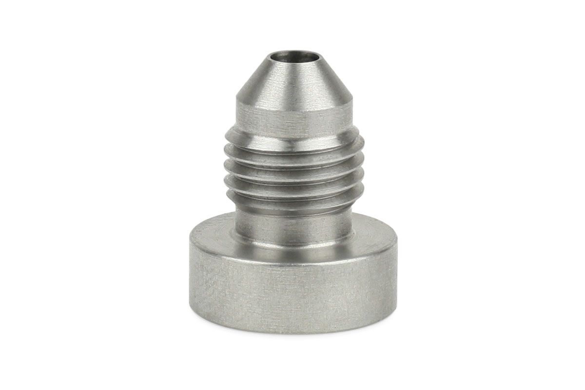 RaceFlux AN Flare Stainless Steel Weldable Bung, -3AN