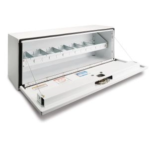 Weather Guard200-3Steel Tray with Adjustable Dividers 41.5L X 9.5W