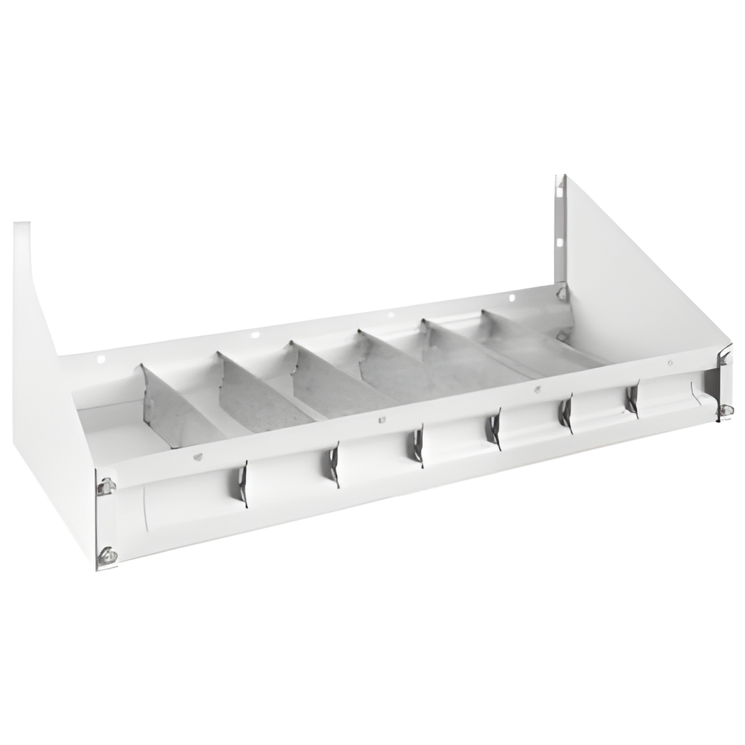 Weather Guard202-3Steel Tray with Adjustable Dividers 24L X 9.5W