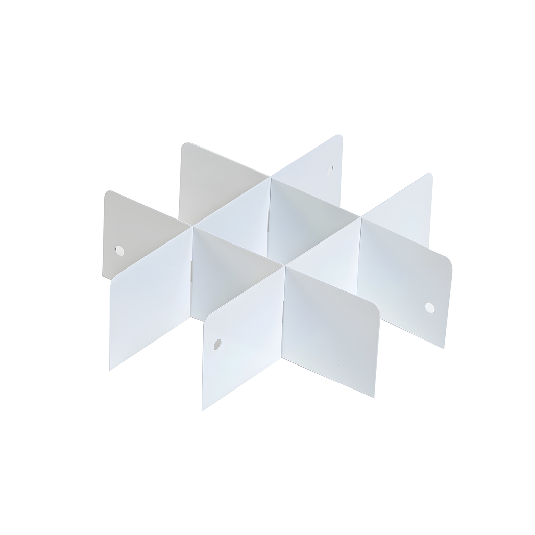 Weather Guard9824-3-01Drawer Divider - Steel - CrissCross - 11 in. x 4 in.