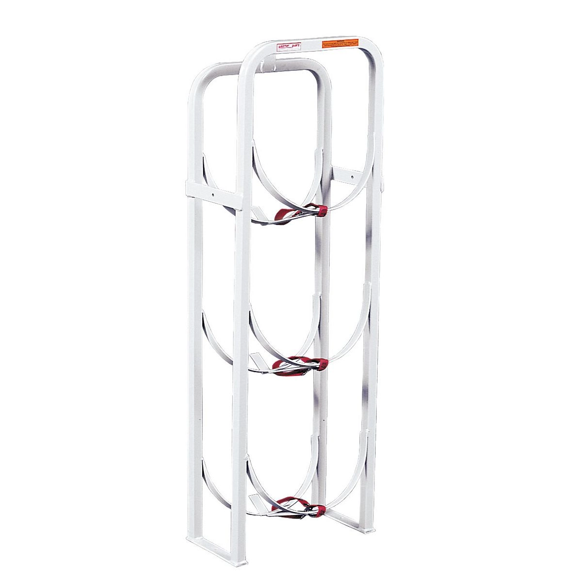 Weather Guard9862-3-01Refrigerant Tank Rack - 3 x 50 lbs. - 45.4 in. x 8 in. x 15.5 in.