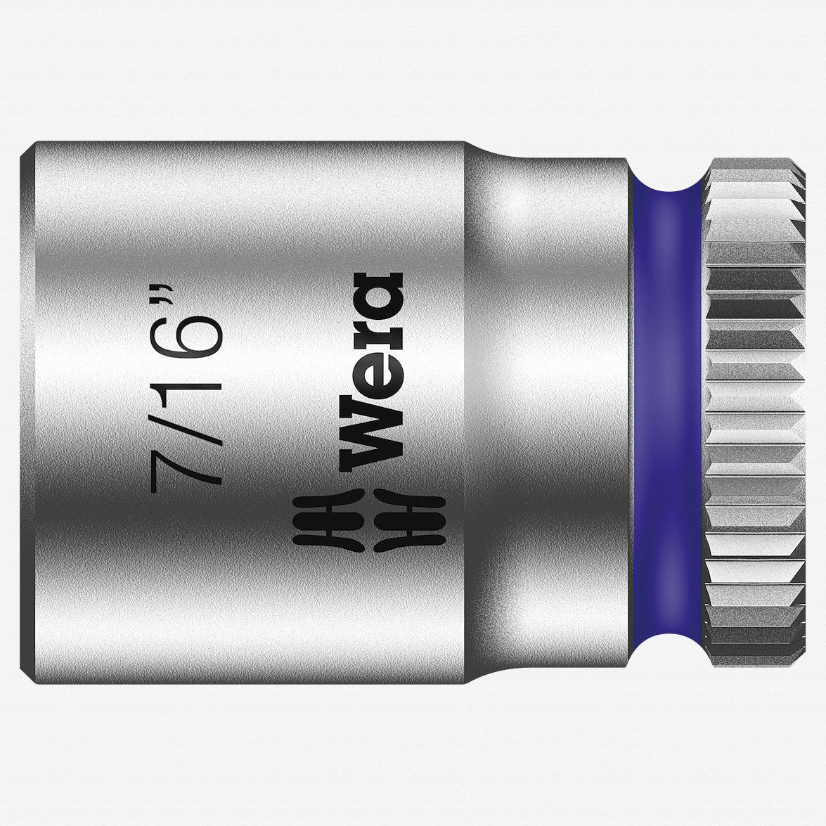 Wera 003521 7/16" x 1/4" Zyklop Socket