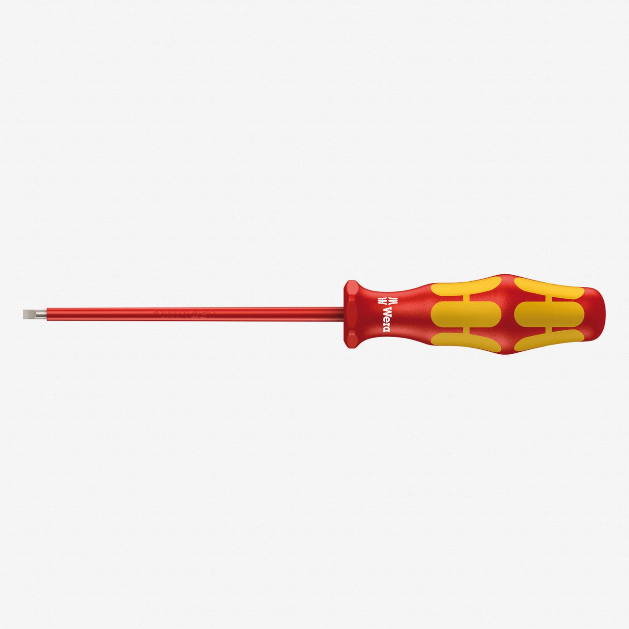 Wera 006105 Kraftform Plus VDE Slotted Screwdriver, 3.0 x 100mm