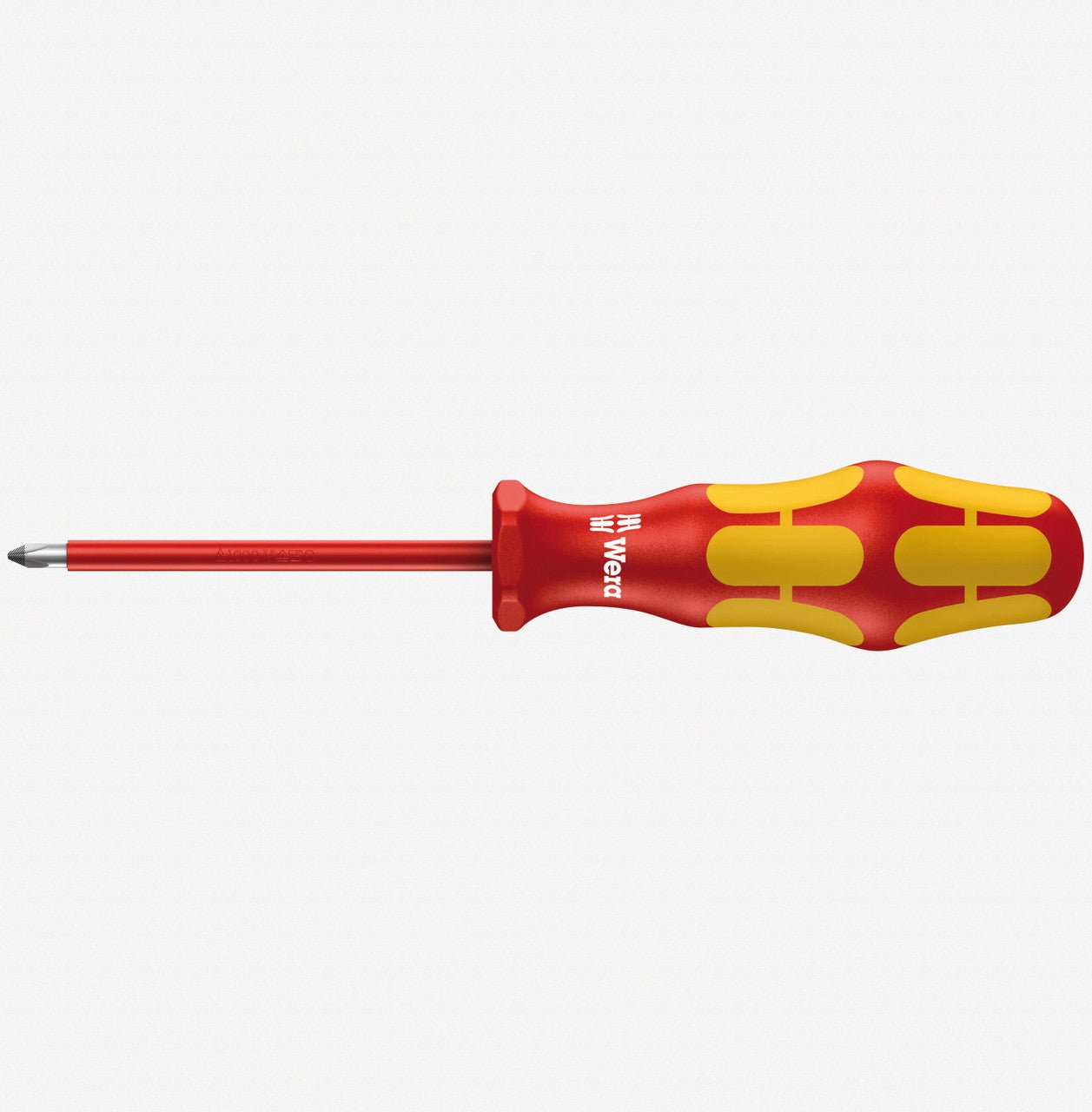 Wera 006152 Kraftform Plus VDE Phillips Screwdriver, #1 x 80mm