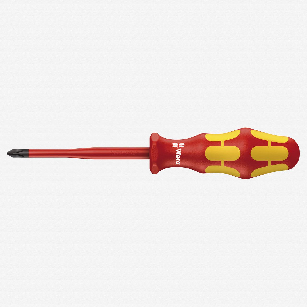 Wera 006456 Kraftform Plus VDE PlusMinus (Phillips/Slotted) Slim Screwdriver, #2 x 100mm