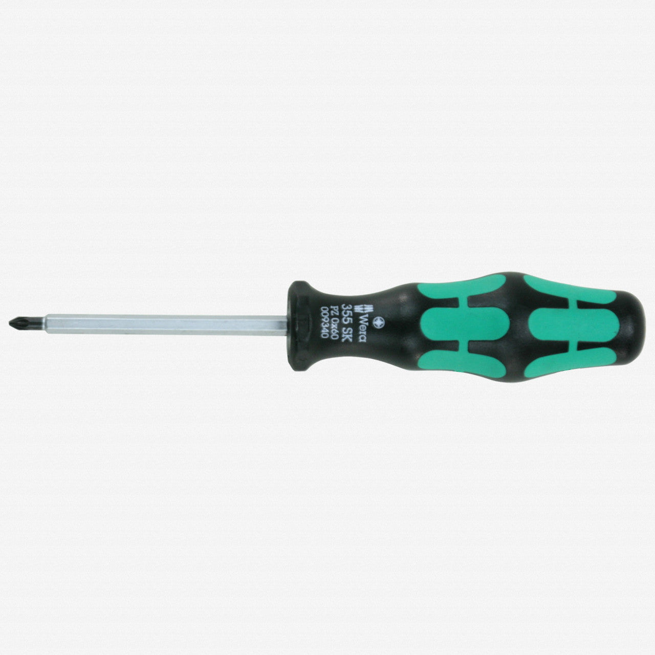 Wera 009340 PZ #0 x 60mm Kraftform Plus Pozidriv Screwdriver