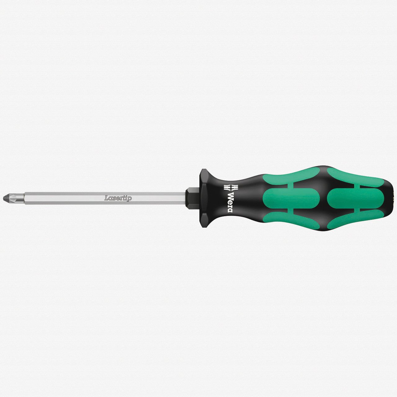 Wera 009342 PZ #2 x 100mm Kraftform Plus Pozidriv Screwdriver