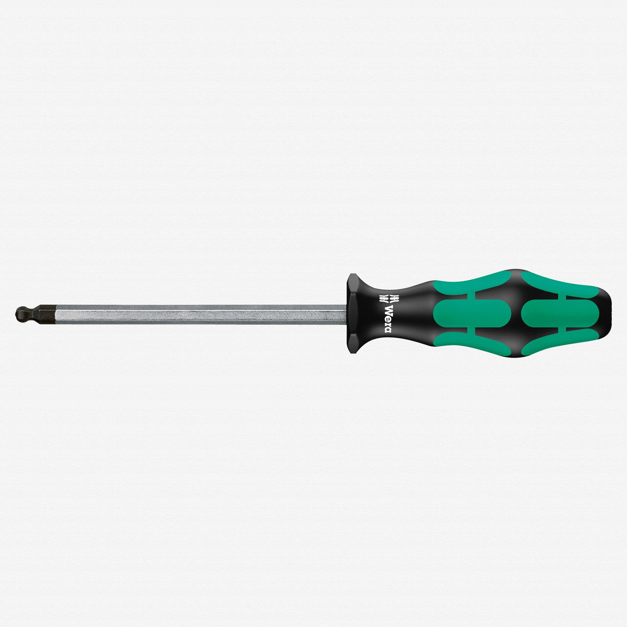 Wera 022910 3/16" x 100mm Kraftform Plus Ball End Hex Screwdriver