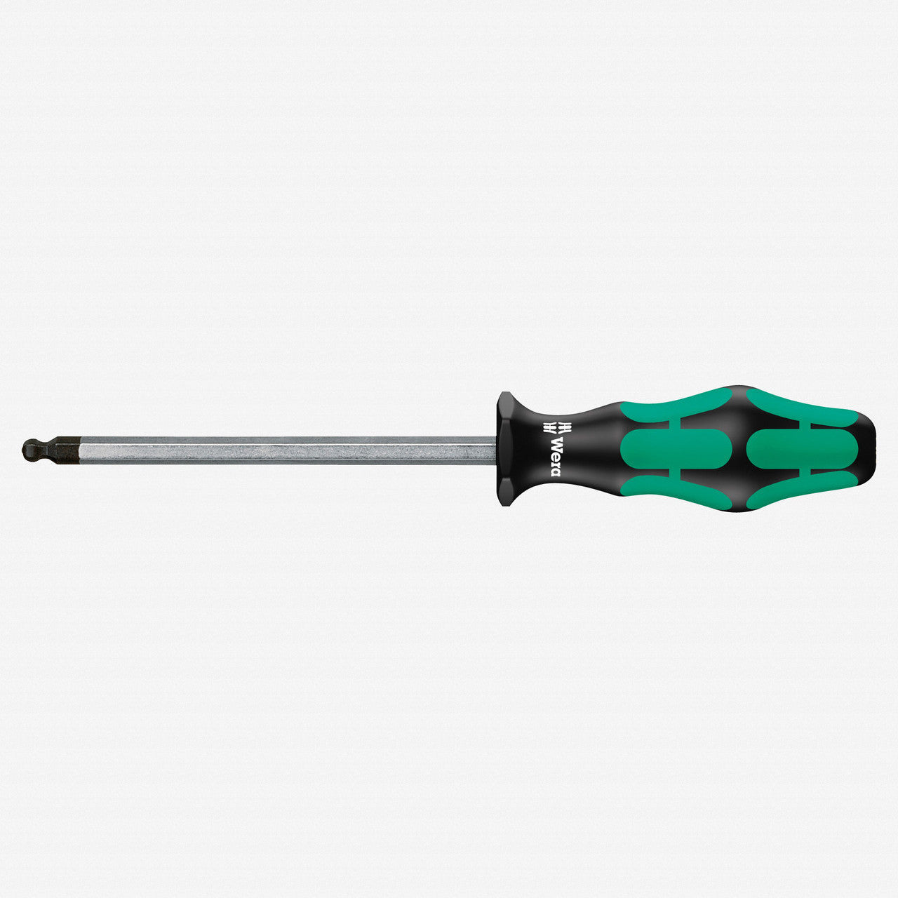 Wera 022920 1/4" x 125mm Kraftform Plus Ball End Hex Screwdriver