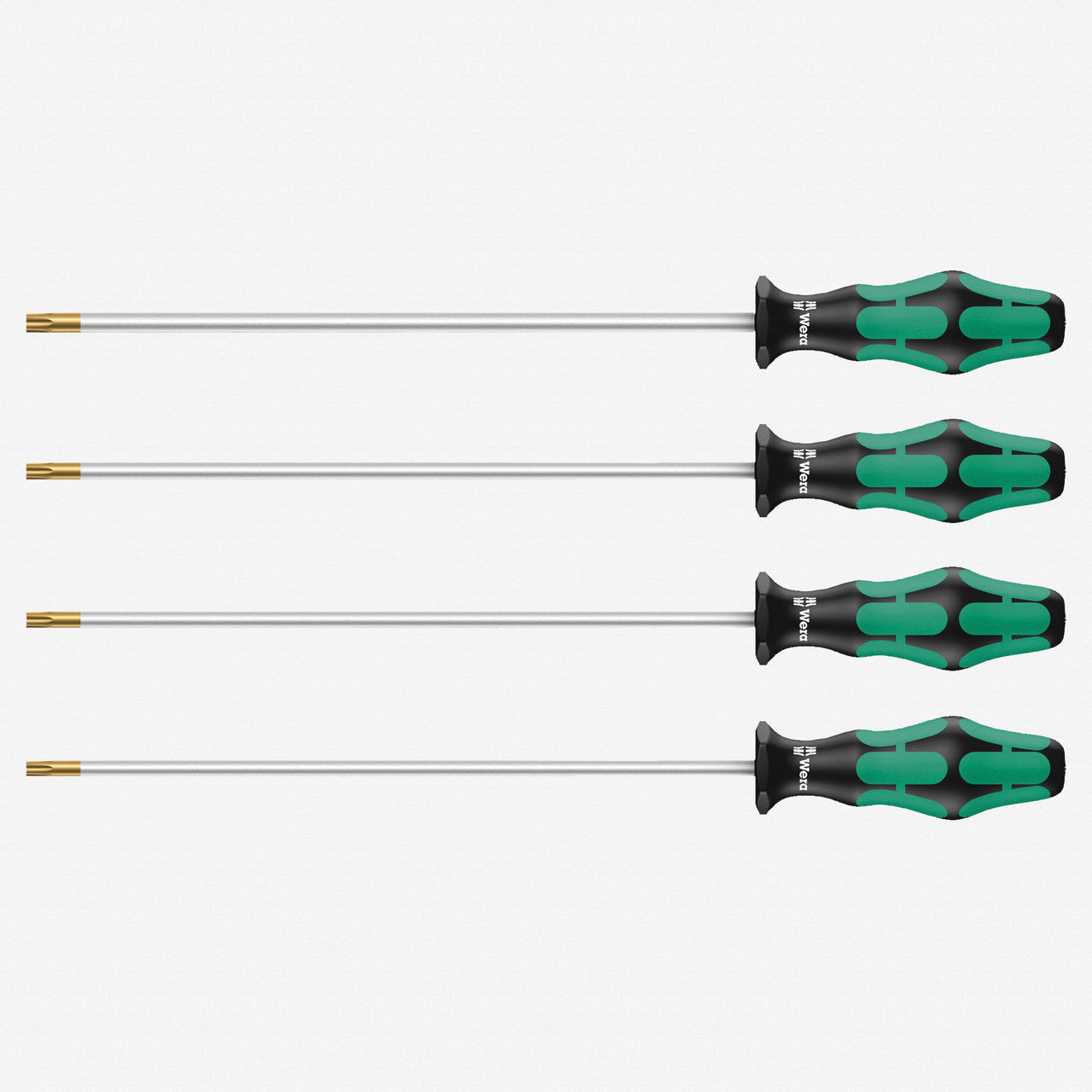 Wera 028074 Kraftform Plus TORX HF Extra Long Screwdriver Set