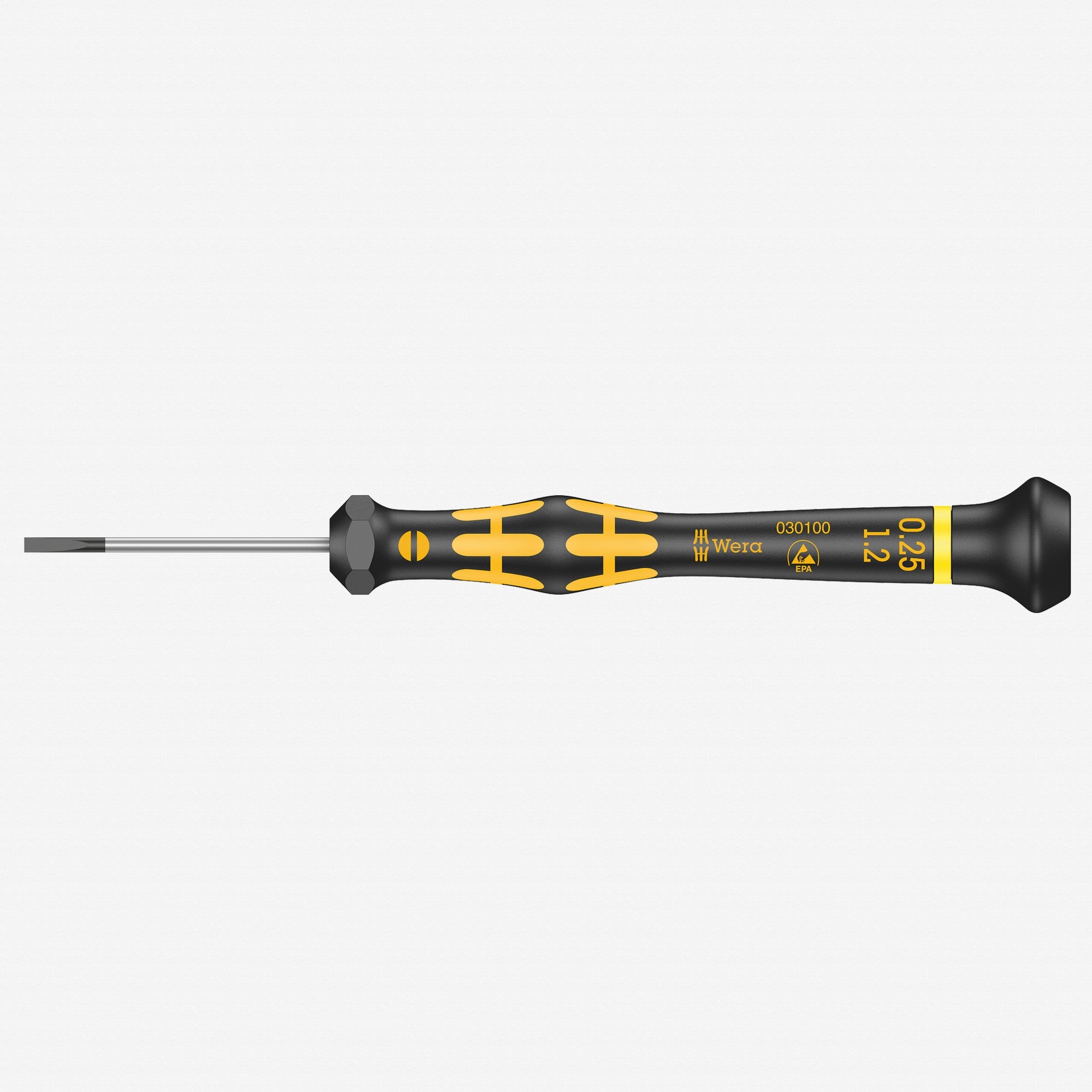 Wera 030100 1.2 x 40mm ESD Safe Slotted Precision Screwdriver