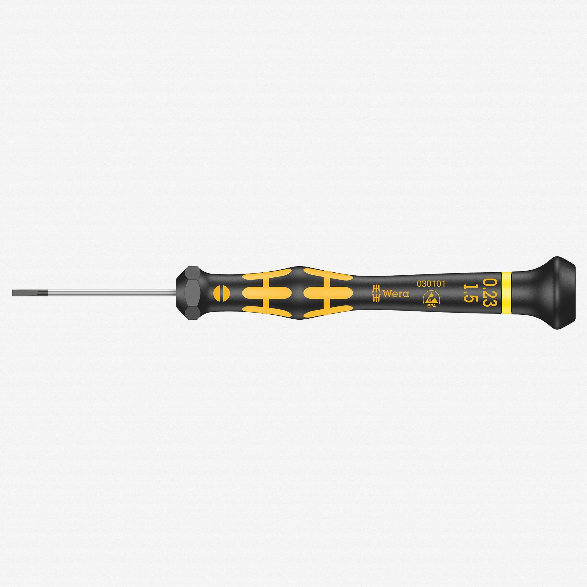 Wera 030101 1.5 x 40mm ESD Safe Slotted Precision Screwdriver