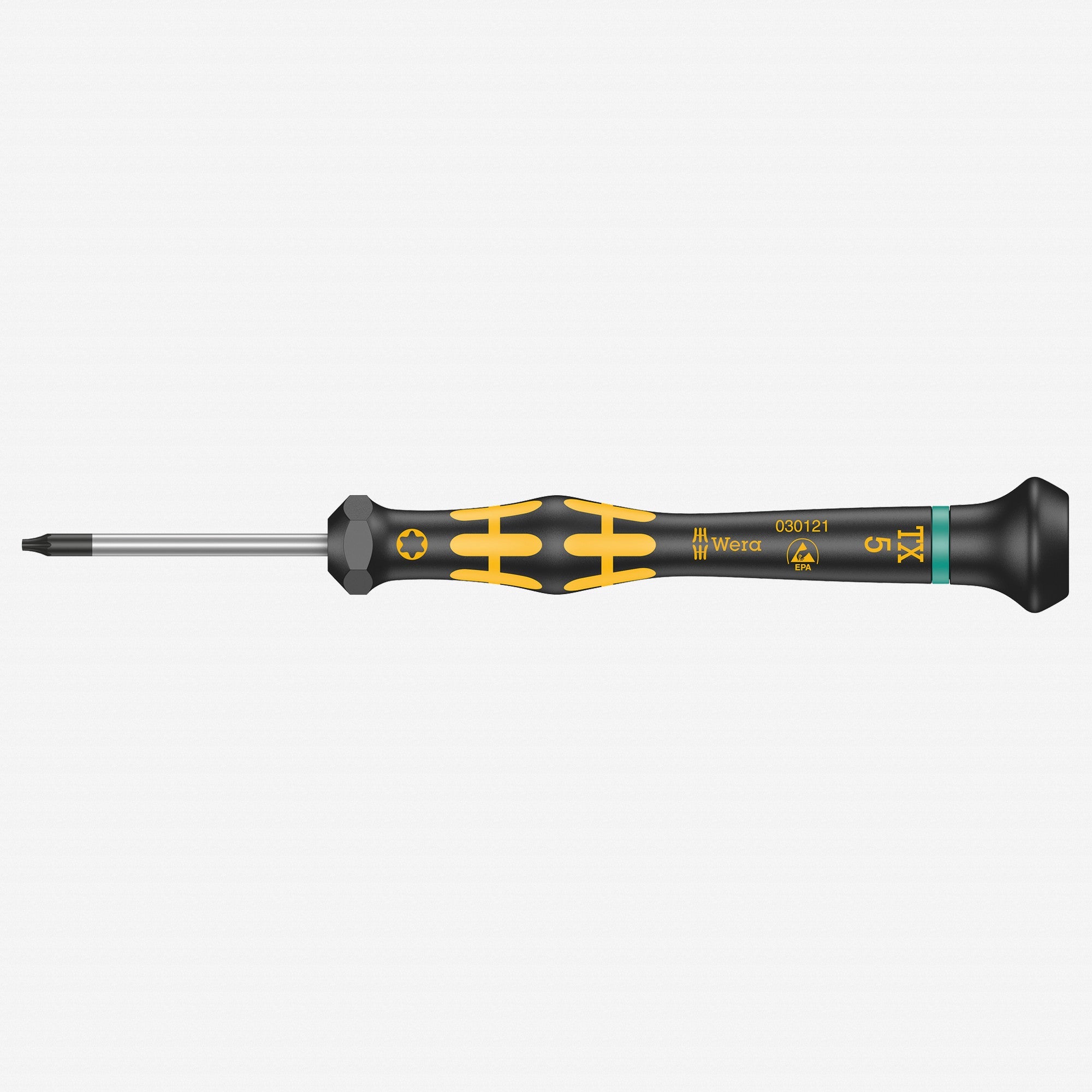 Wera 030121 T5 x 40mm ESD Safe TORX Precision Screwdriver