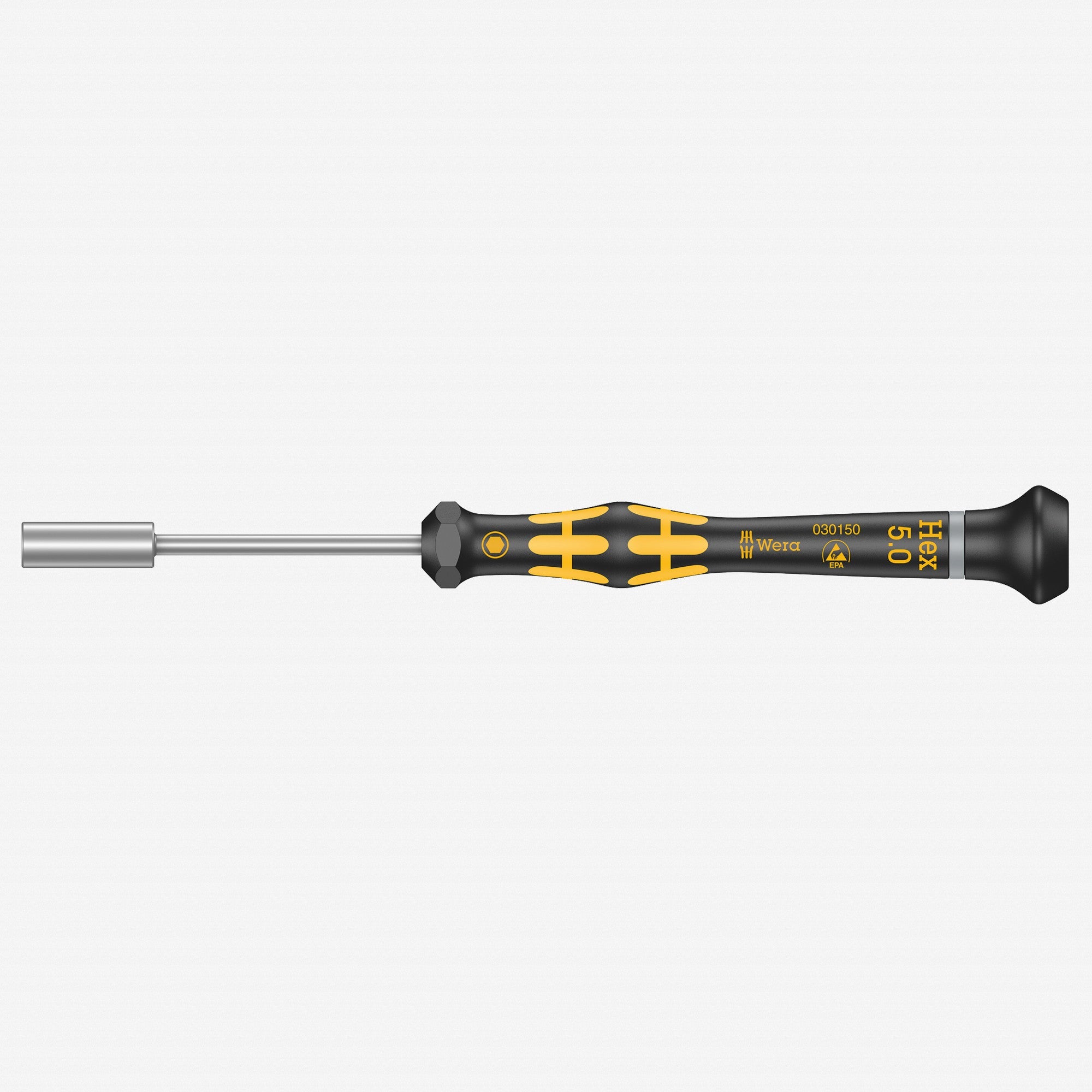 Wera 030150 5 x 60mm ESD Safe Precision Nut Driver