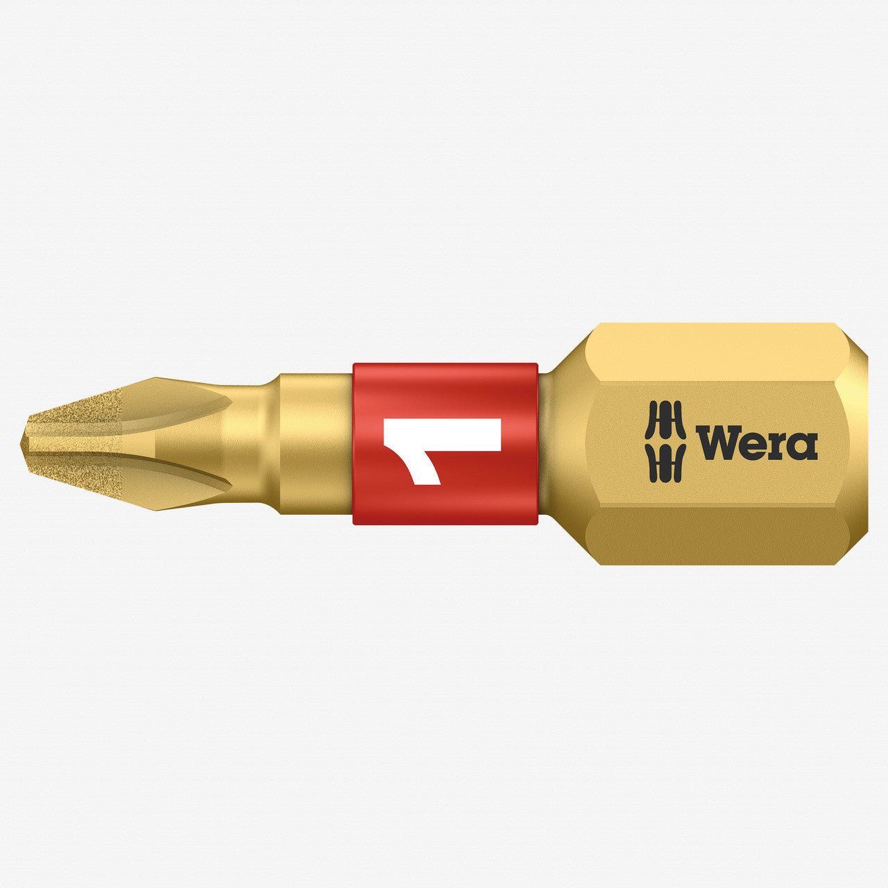 Wera 056400 #1 x 25mm Phillips BiTorsion Diamond Coated Bit