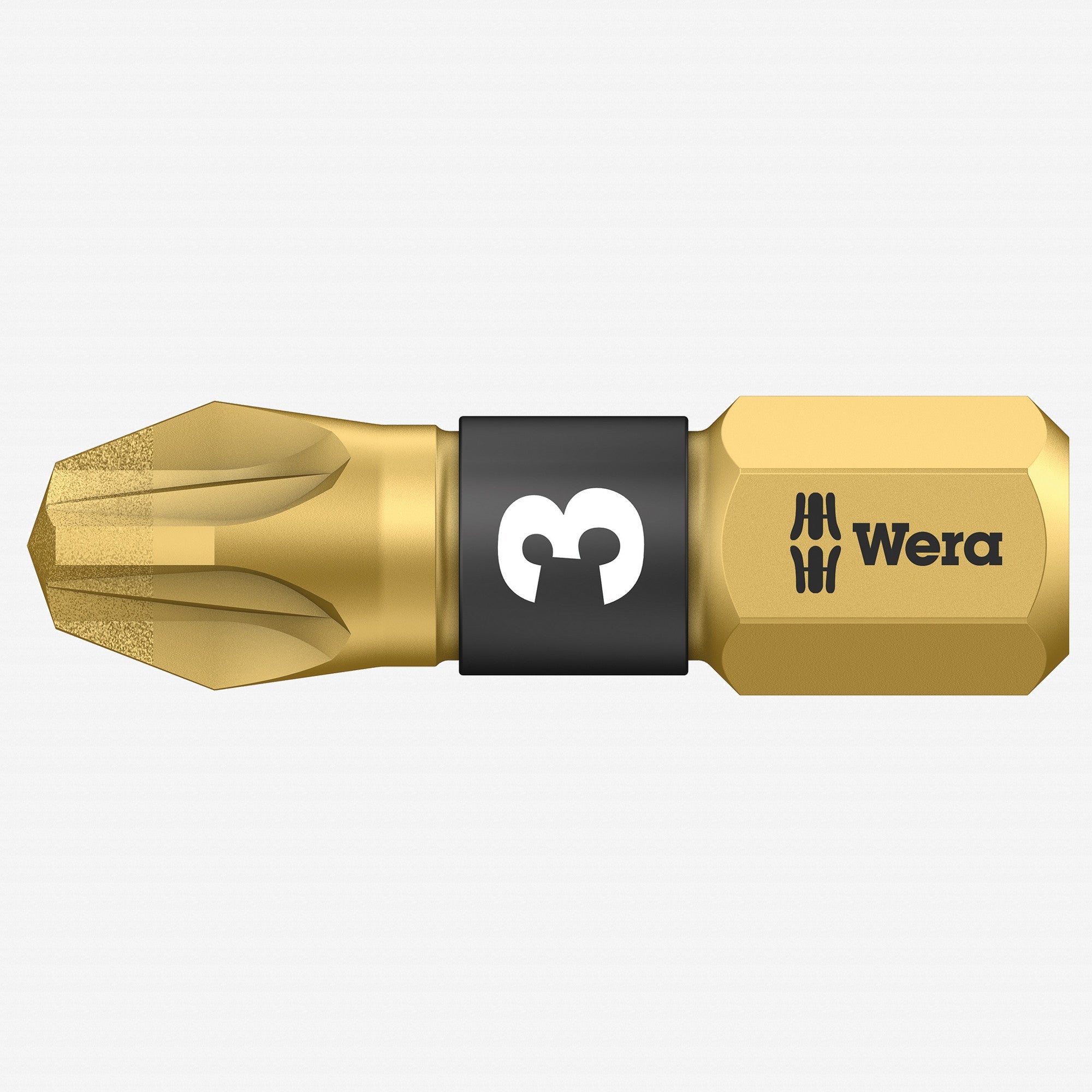 Wera 056704 #3 x 25mm Pozidriv BiTorsion Diamond Coated Bit