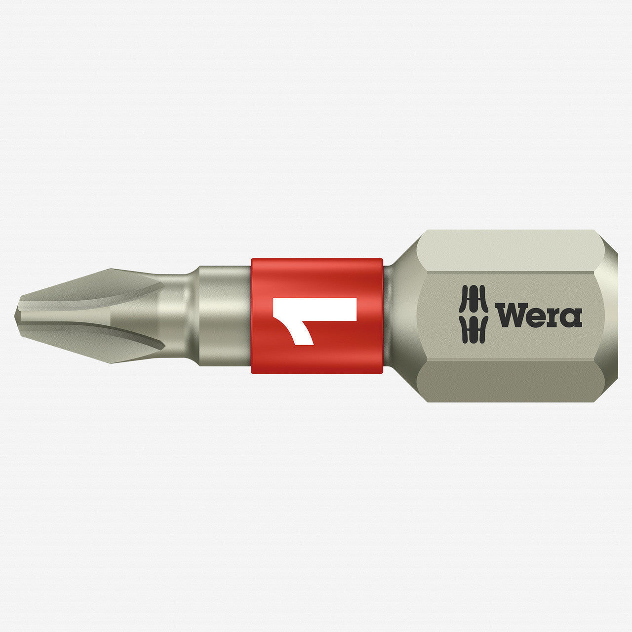 Wera 071010 #1 x 25mm Stainless Steel Phillips Torsion Insert Bit