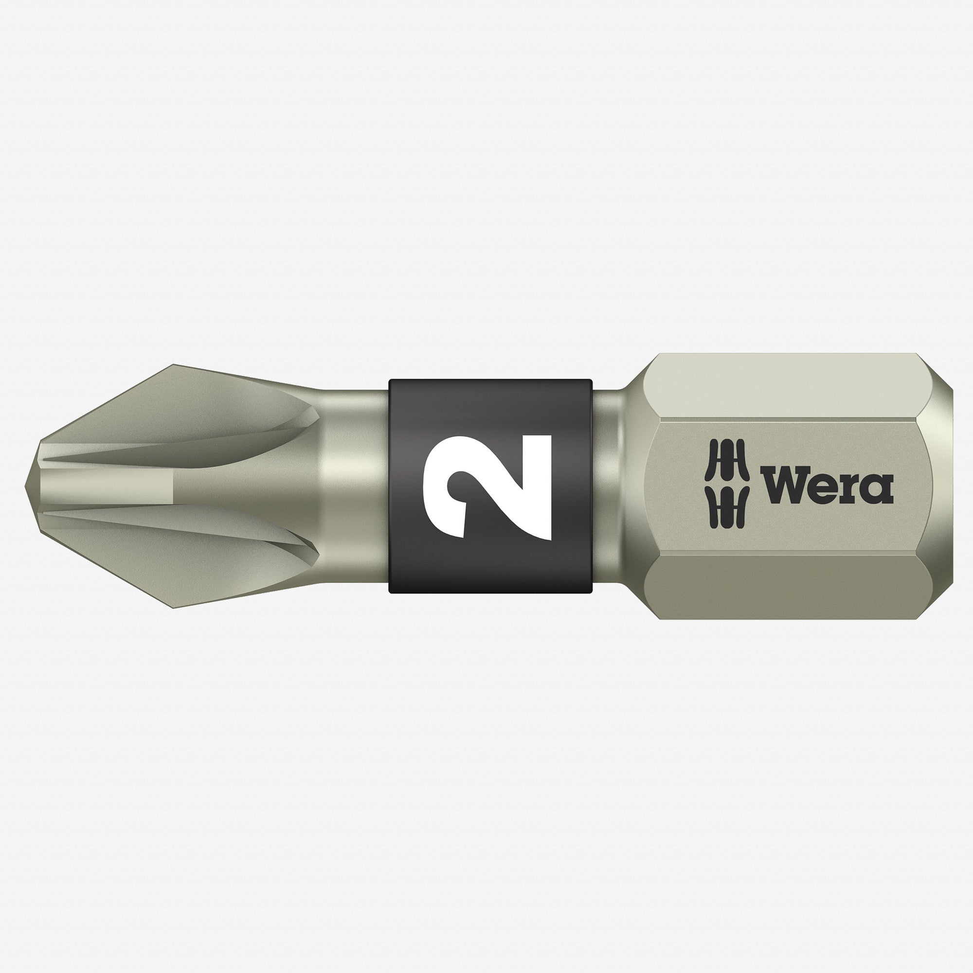 Wera 071021 #2 x 25mm Stainless Steel Pozidriv Torsion Insert Bit