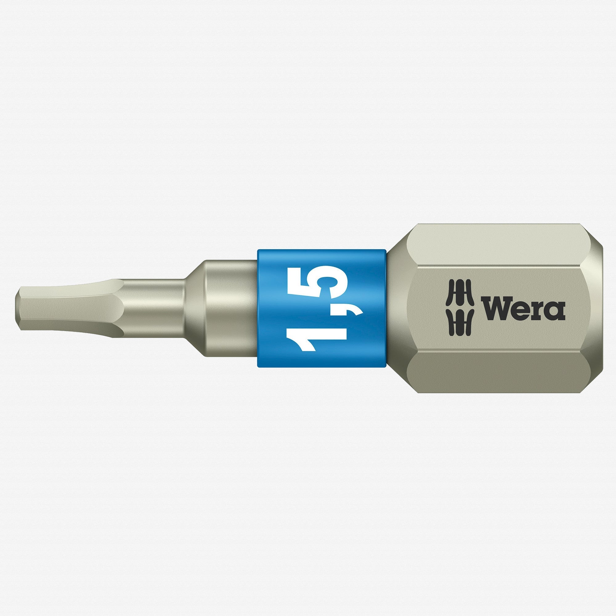 Wera 071070 1.5 x 25mm Stainless Steel Hex Torsion Insert Bit
