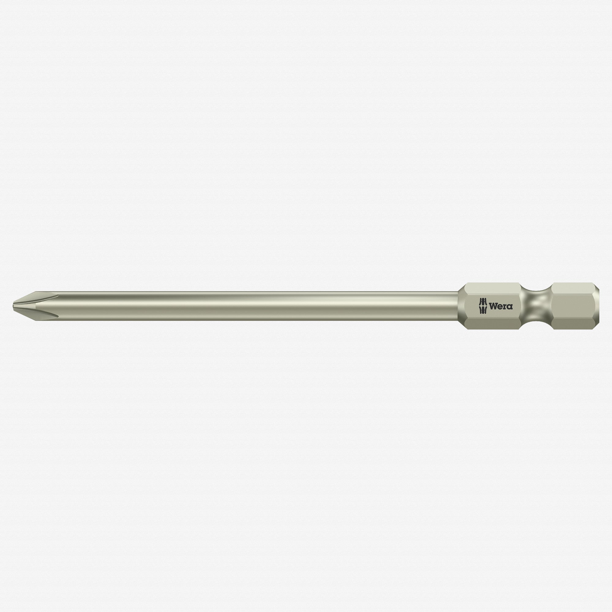 Wera 071081 #1 x 89mm Stainless Steel Phillips Power Bit