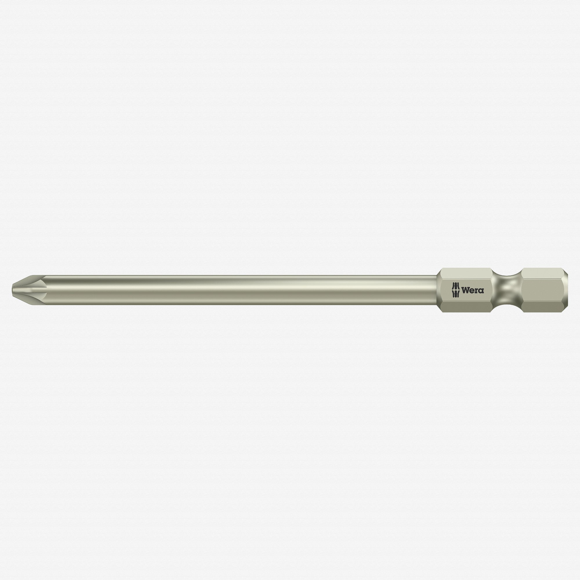 Wera 071085 #2 x 89mm Stainless Steel Pozidriv Power Bit