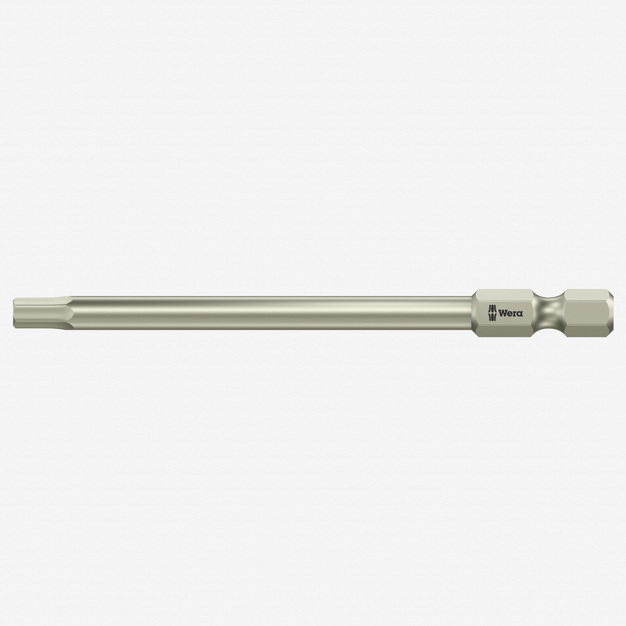 Wera 071107 5/32" x 89mm Stainless Steel Hex Power Bit