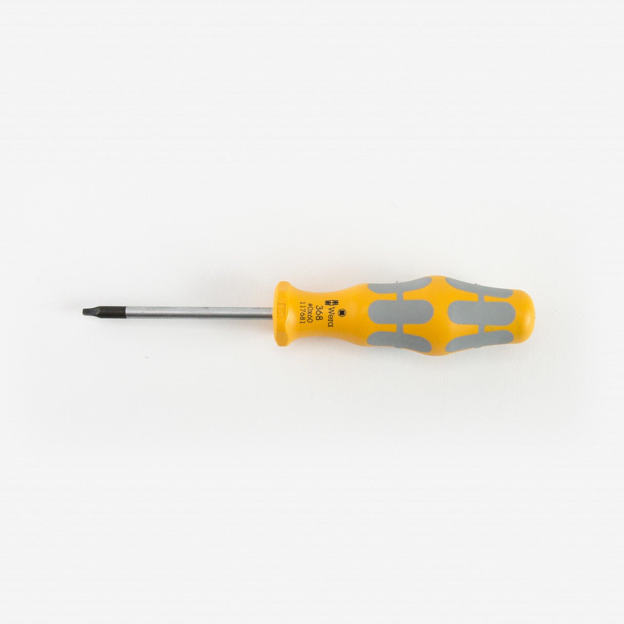Wera 117681 #0 x 60mm Kraftform Plus Square Screwdriver