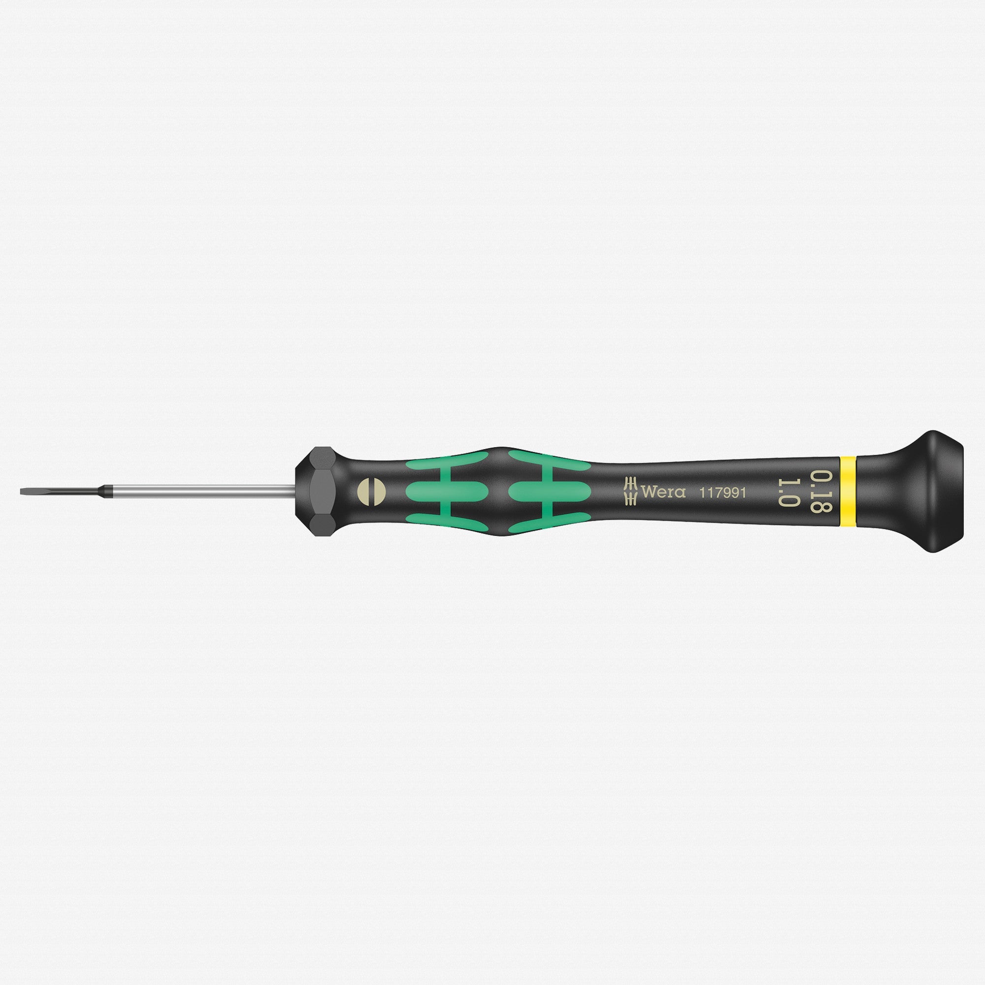 Wera 117991 1 x 40mm Kraftform Micro Slotted Precision Screwdriver