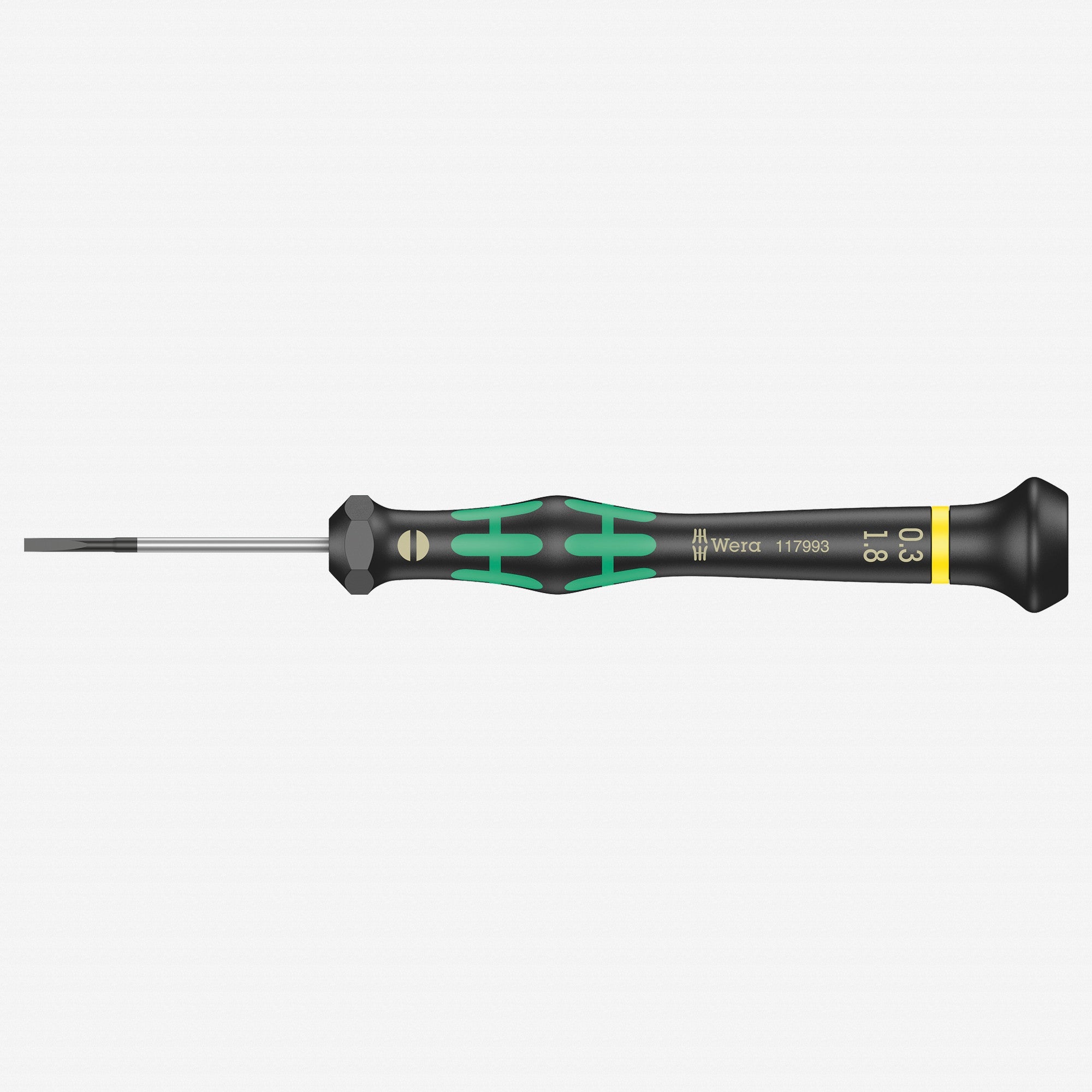 Wera 117993 1.8 x 40mm Kraftform Micro Slotted Precision Screwdriver