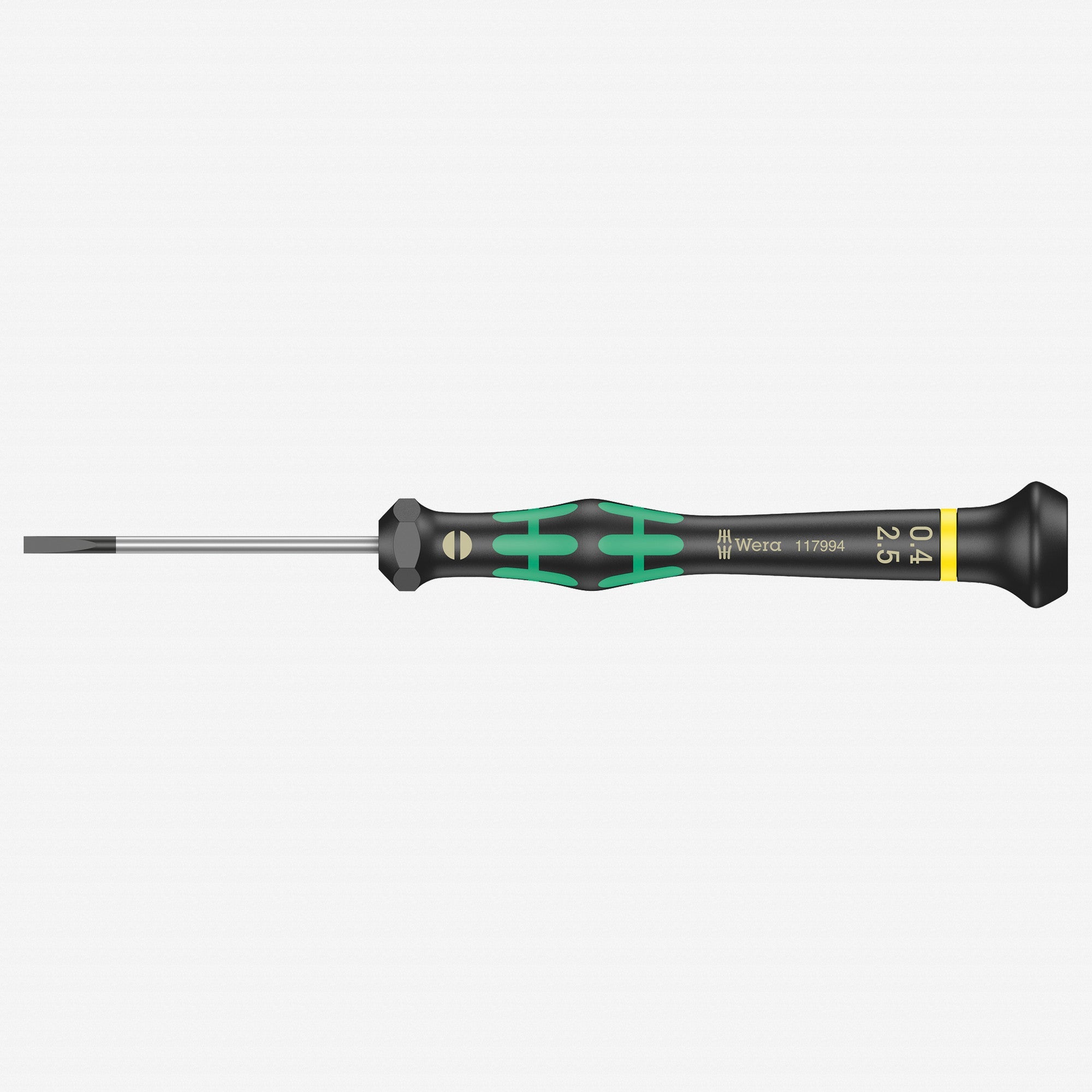 Wera 117994 2.5 x 50mm Kraftform Micro Slotted Precision Screwdriver