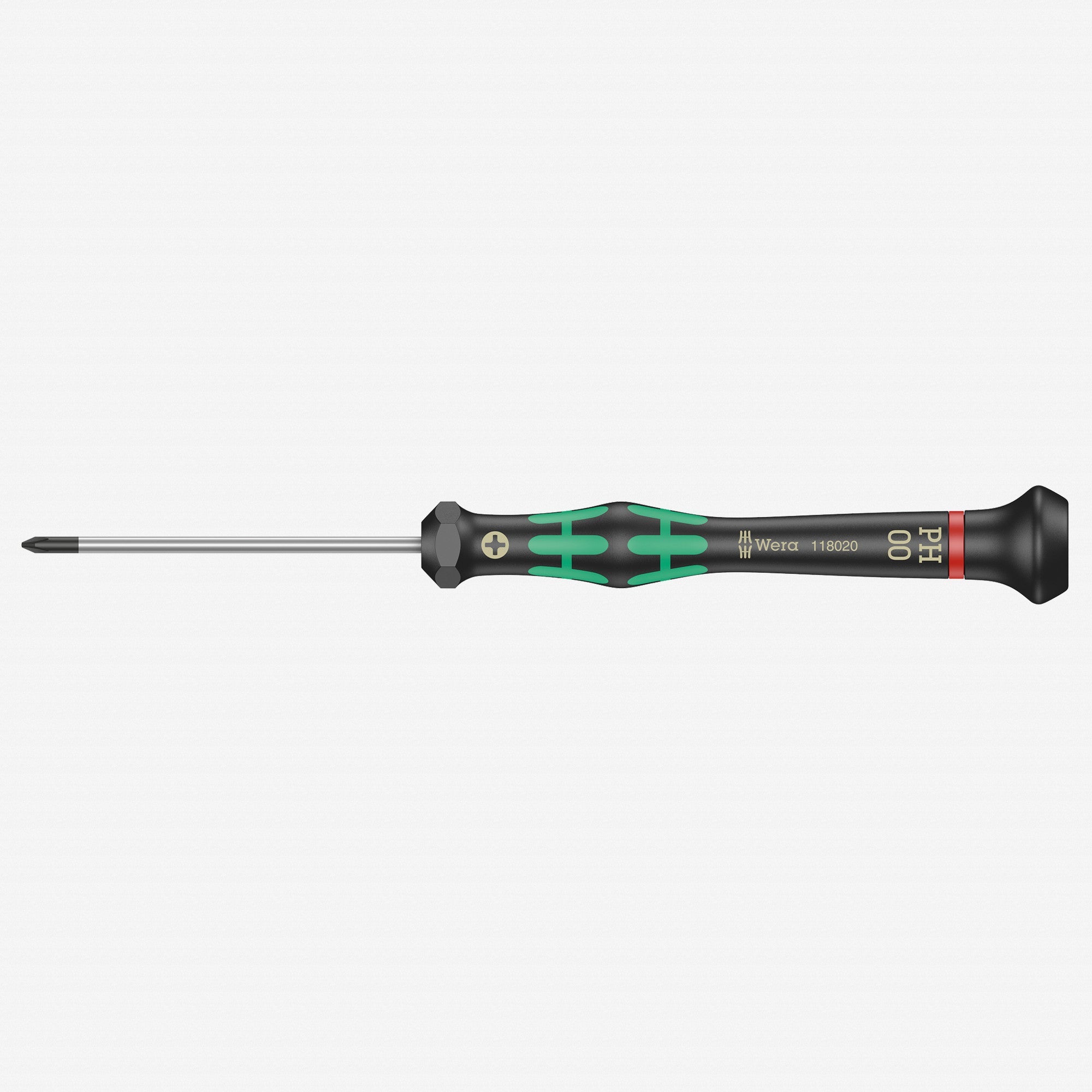 Wera 118020 PH #00 x 60mm Kraftform Micro Phillips Precision Screwdriver