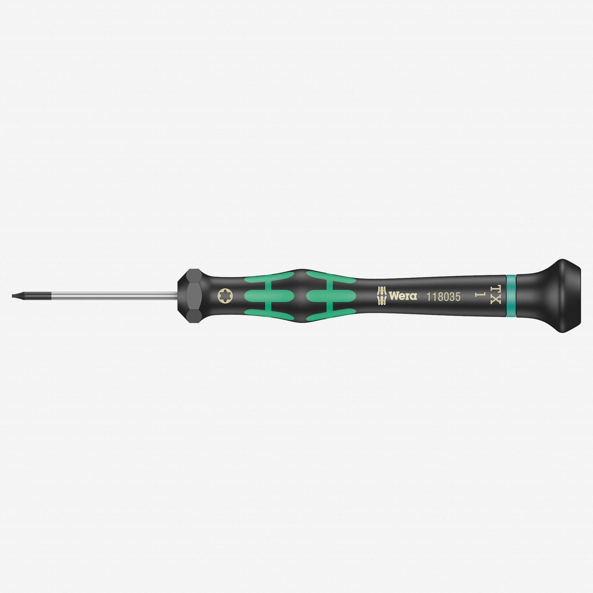 Wera 118035 T1 x 40mm Kraftform Micro TORX Precision Screwdriver