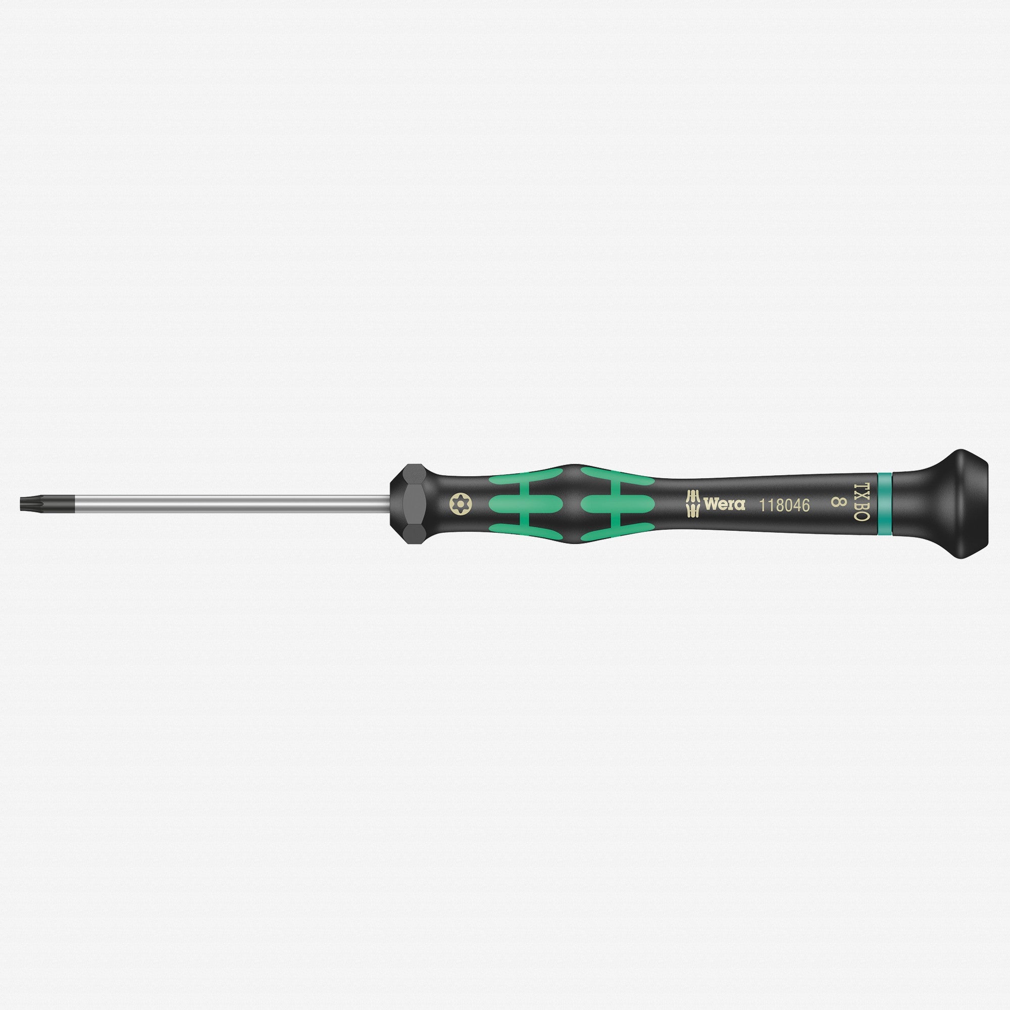 Wera 118046 T8s x 60mm Kraftform Micro Security TORX Precision Screwdriver